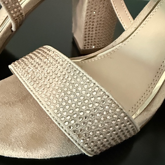 Kelly & Katie Nude Strappy Sandals - Picture 3 of 4